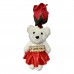 Valentine Red Rose With I Love You Teddy Bear